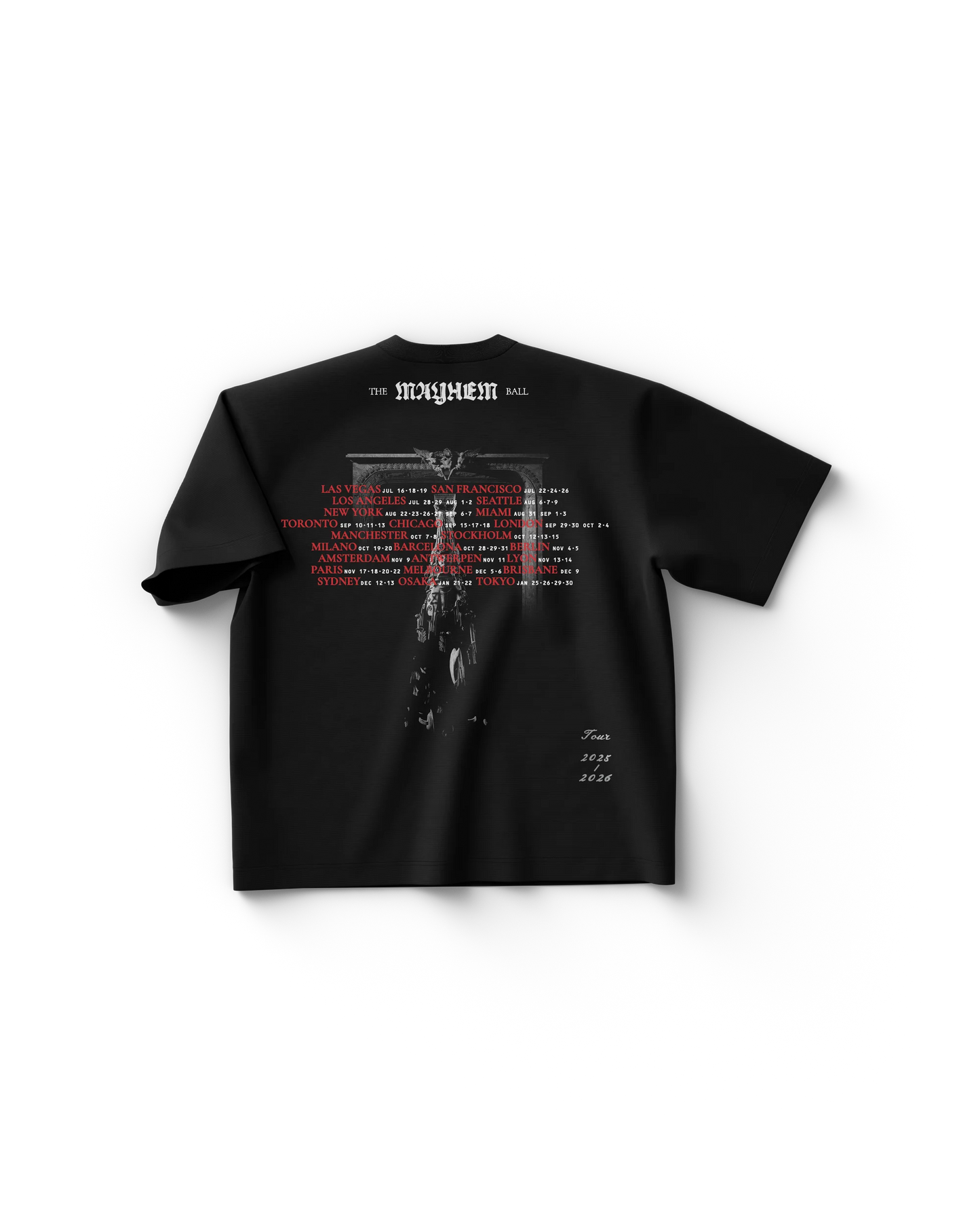 Lady Gaga Dansa eller Dö T-Shirt Official Merch