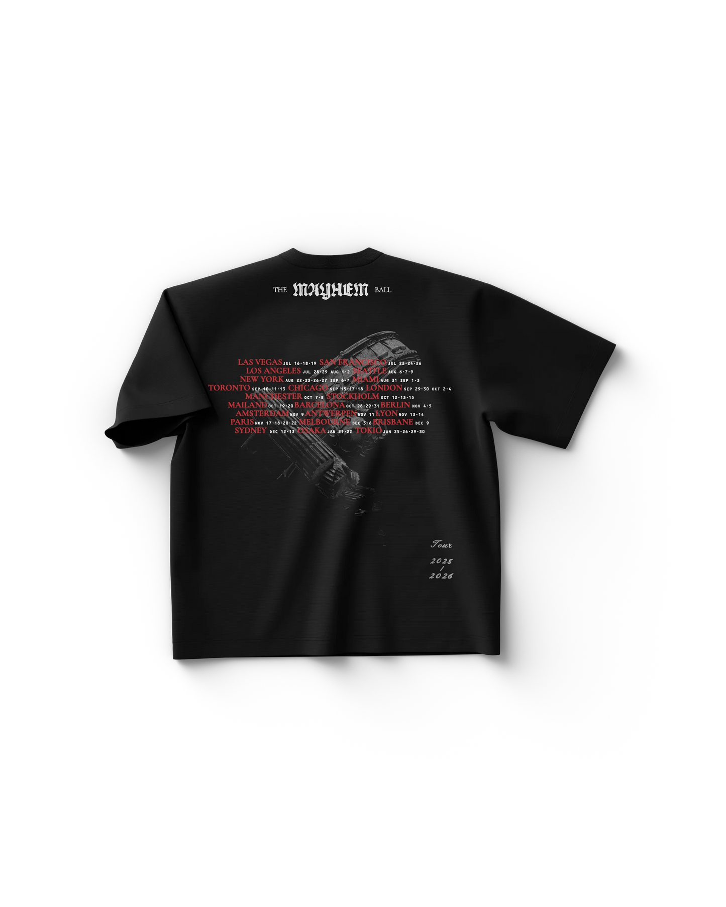 Lady Gaga Tanz oder stirb T-Shirt Official Merch