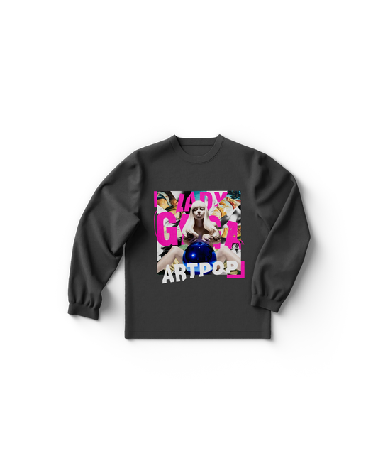 Lady Gaga ARTPOP Tracklist Longsleeve T-Shirt Official Merch