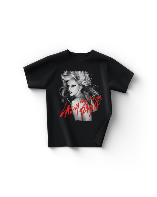 Lady Gaga Born This Way Script T-Shirt Official Merch