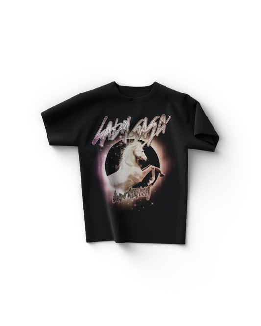 Lady Gaga Born This Way Unicorn Glow T-Shirt Official Merch