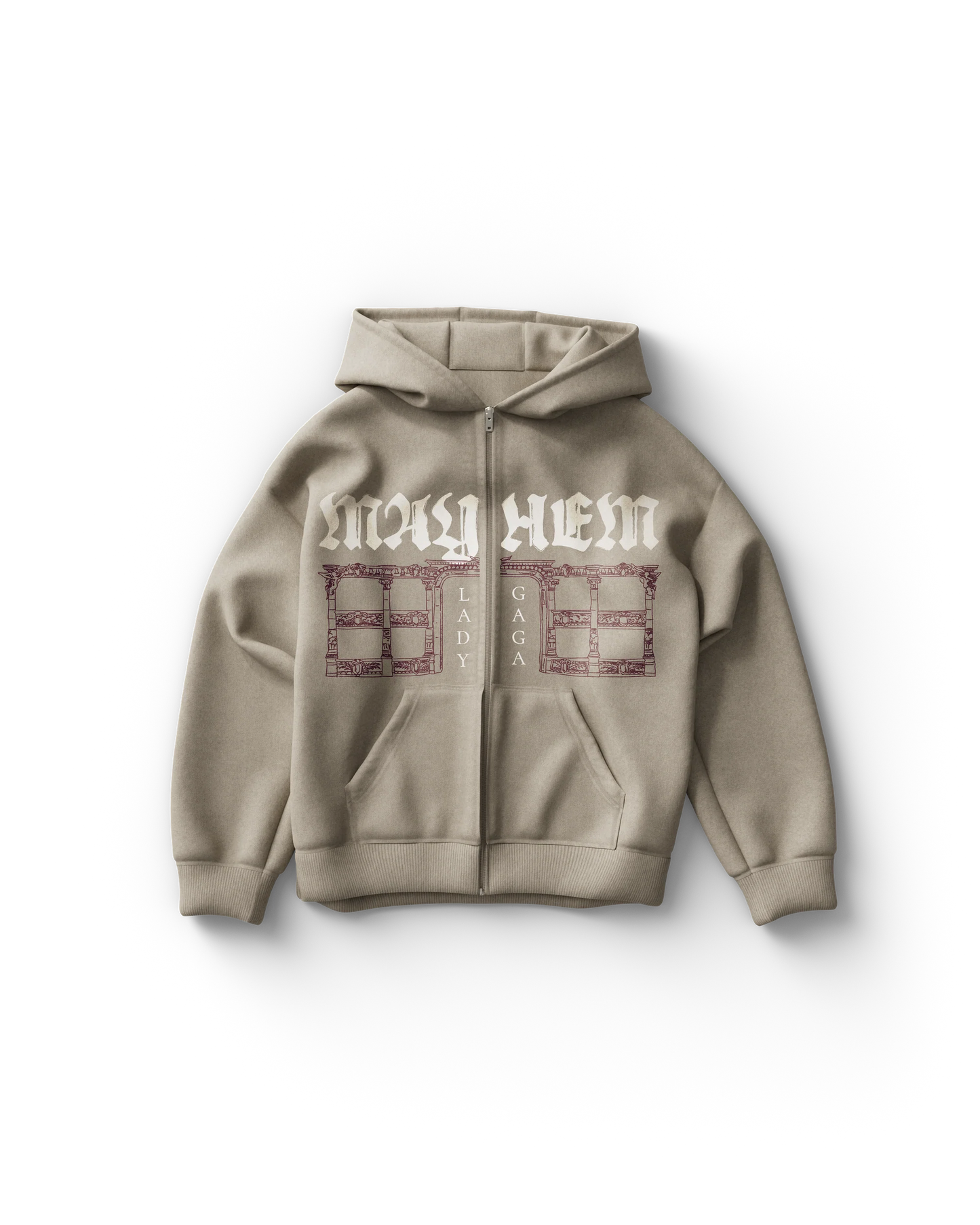 Lady Gaga Opera Haus Zipped Hoodie Official Merch