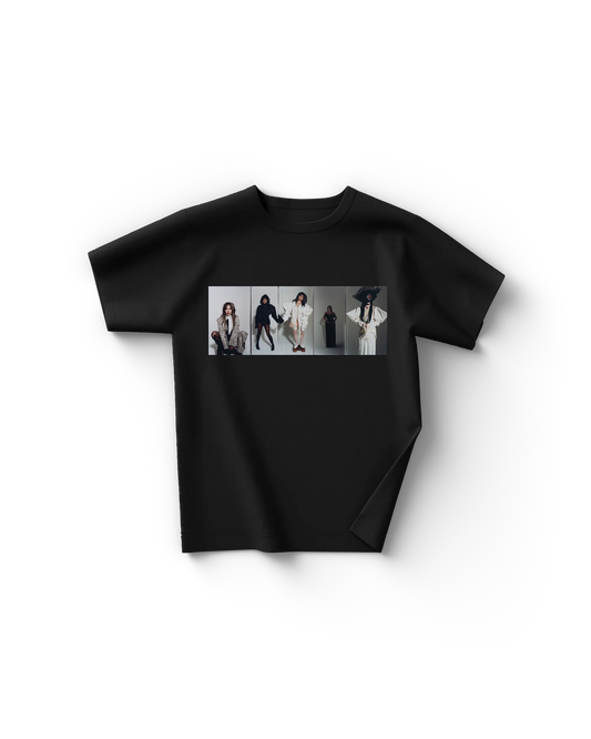 Lady Gaga Photoshoot Black T-Shirt Official Merch