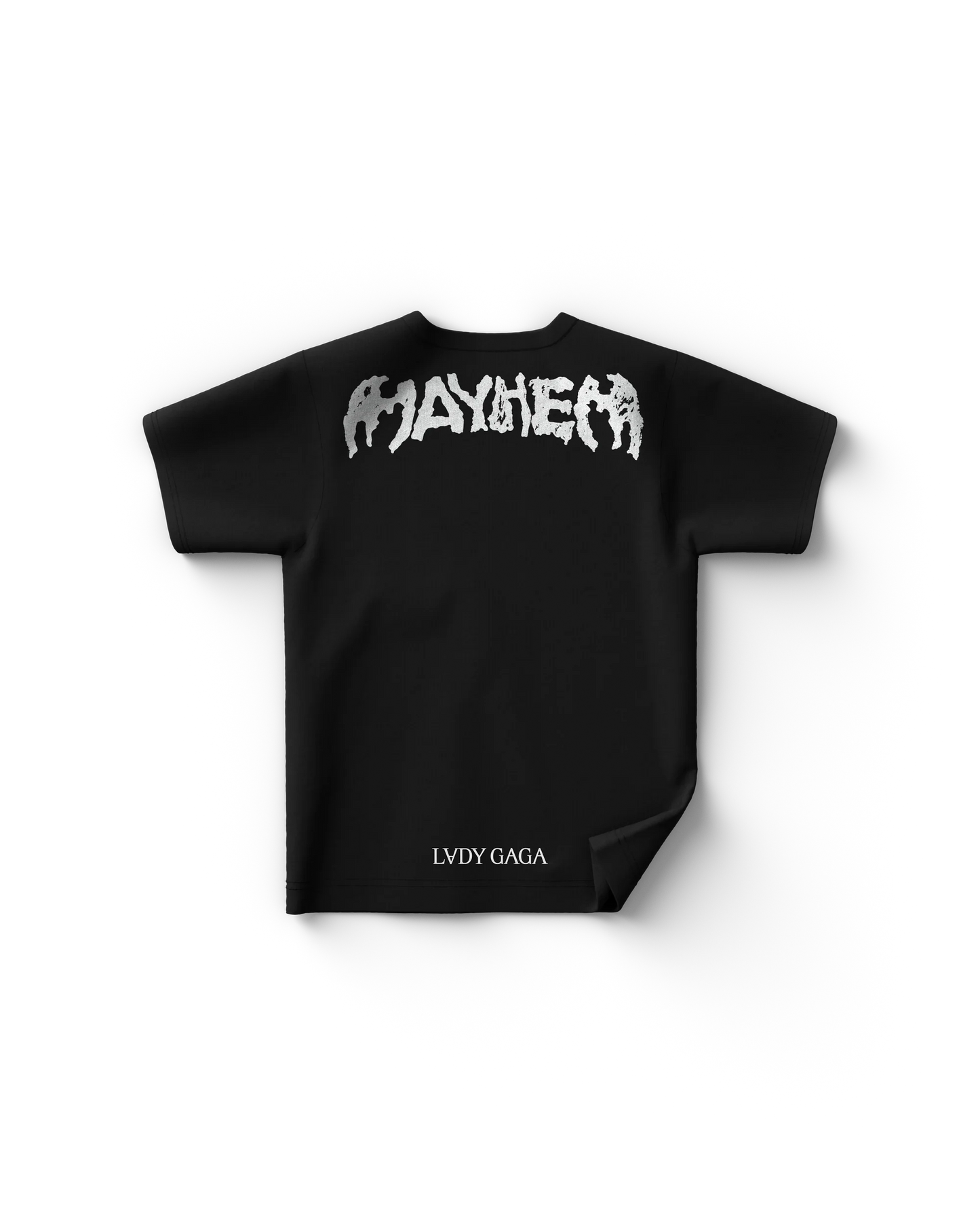 Lady Gaga Photoshoot Black T-Shirt Official Merch
