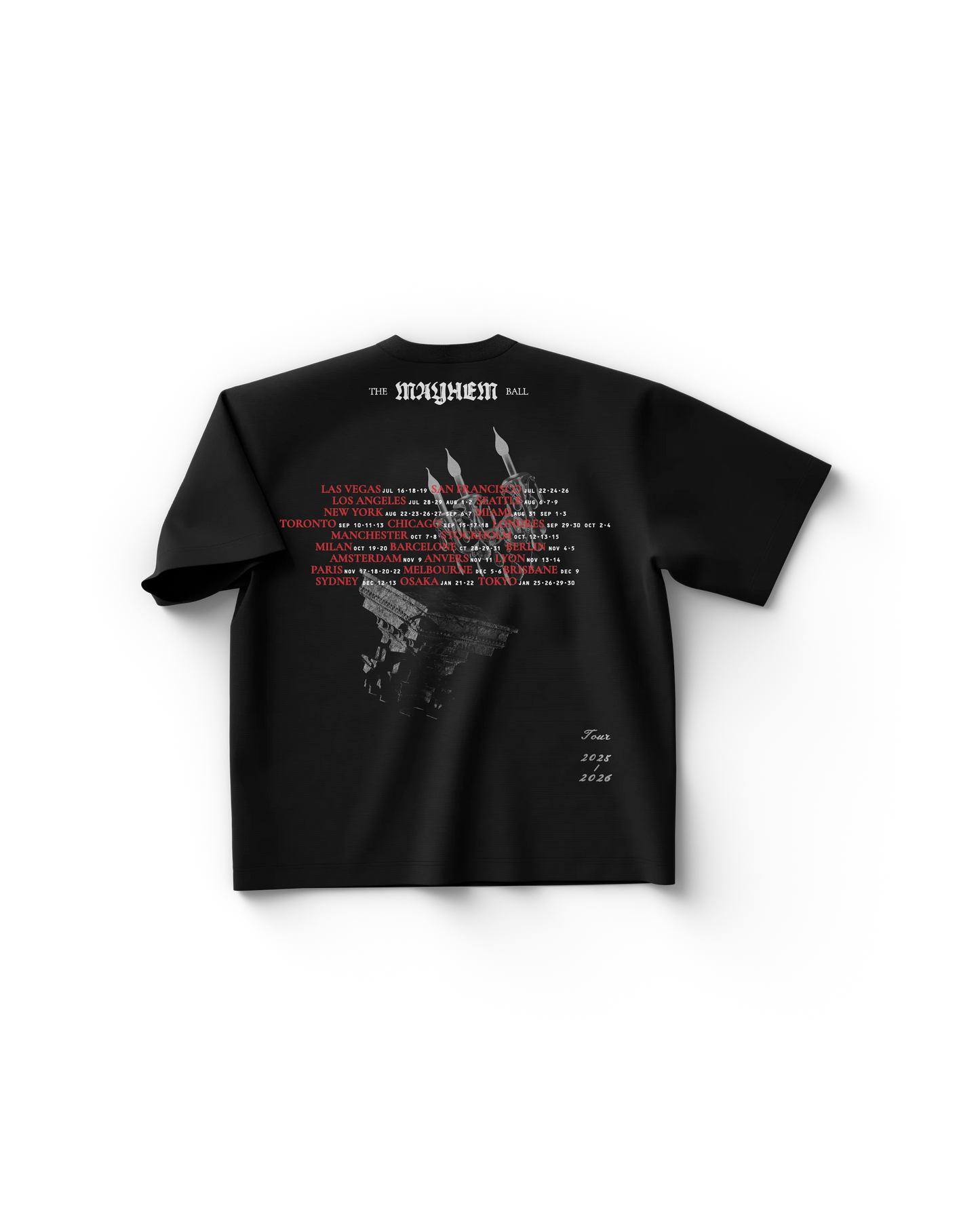 Lady Gaga Danse ou meurs T-Shirt Official Merch