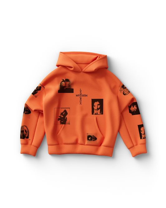 Lady Gaga Scattered Image Hoodie Official Merch