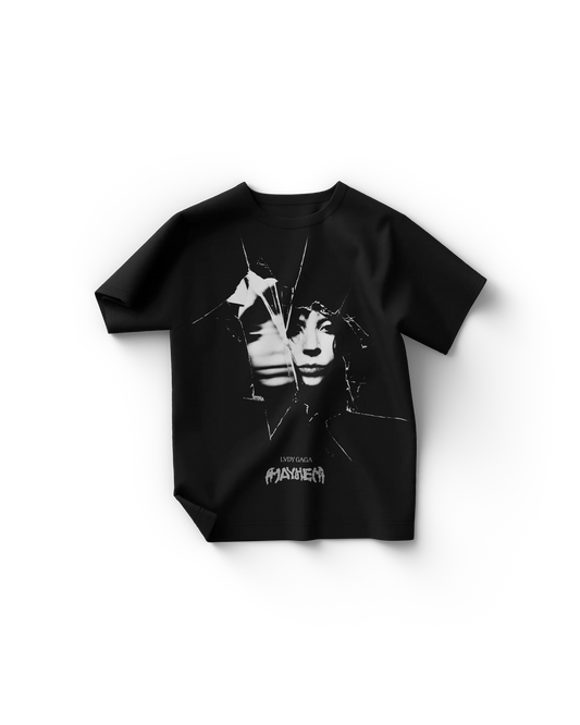 Lady Gaga Shattered Photo T-Shirt Official Merch