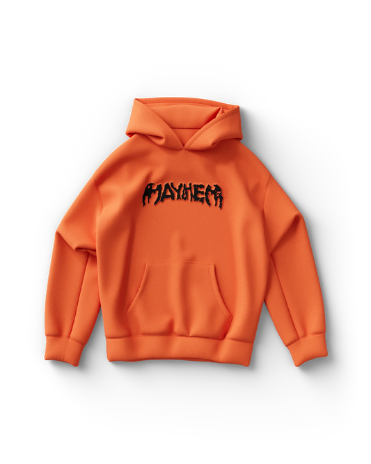 Lady Gaga MAYHEM Orange Logo Hoodie Official Merch