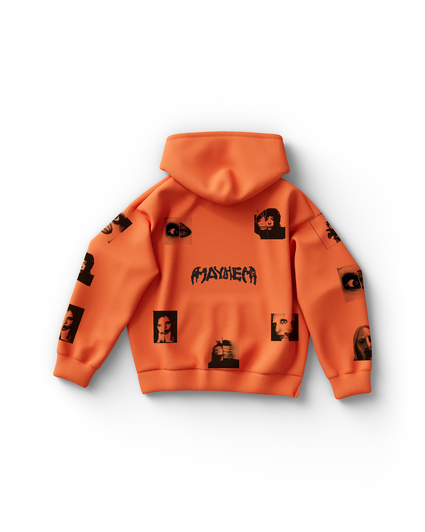 Lady Gaga Scattered Image Hoodie Official Merch