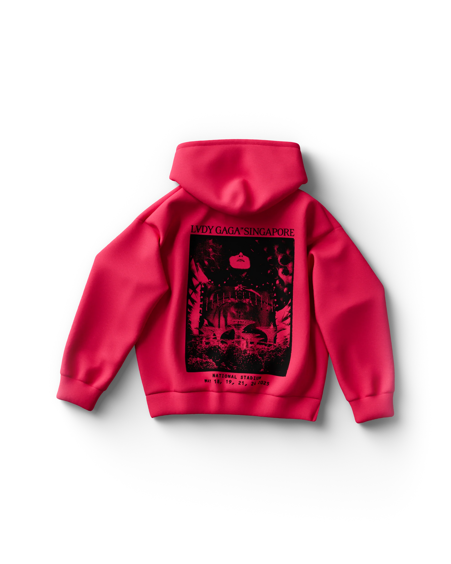 Lady Gaga Pink Singapore Hoodie Official Merch