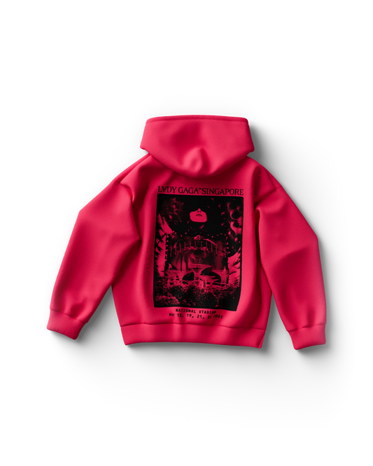 Lady Gaga Pink Singapore Hoodie Official Merch