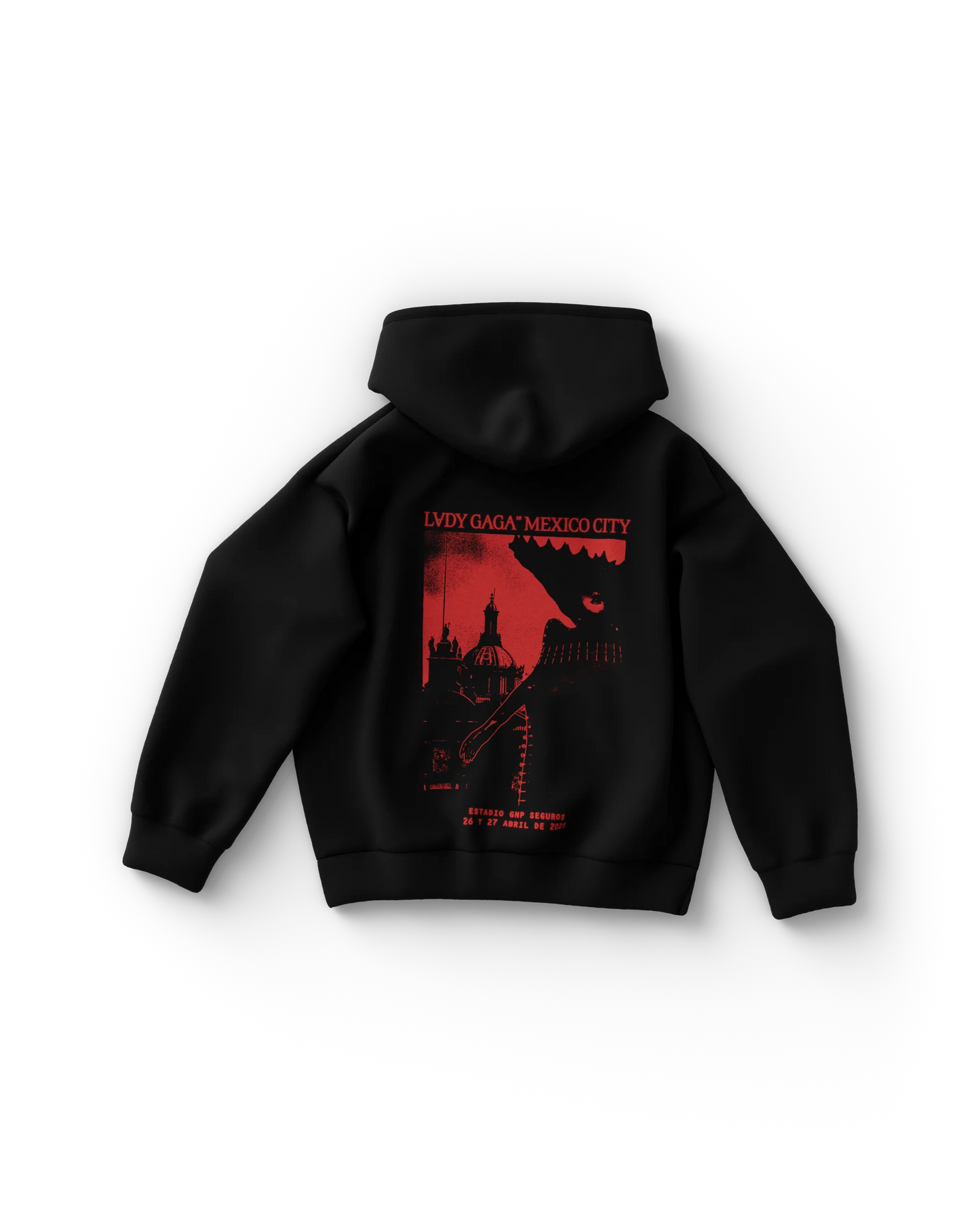 Lady Gaga Black CDMX Hoodie Official Merch