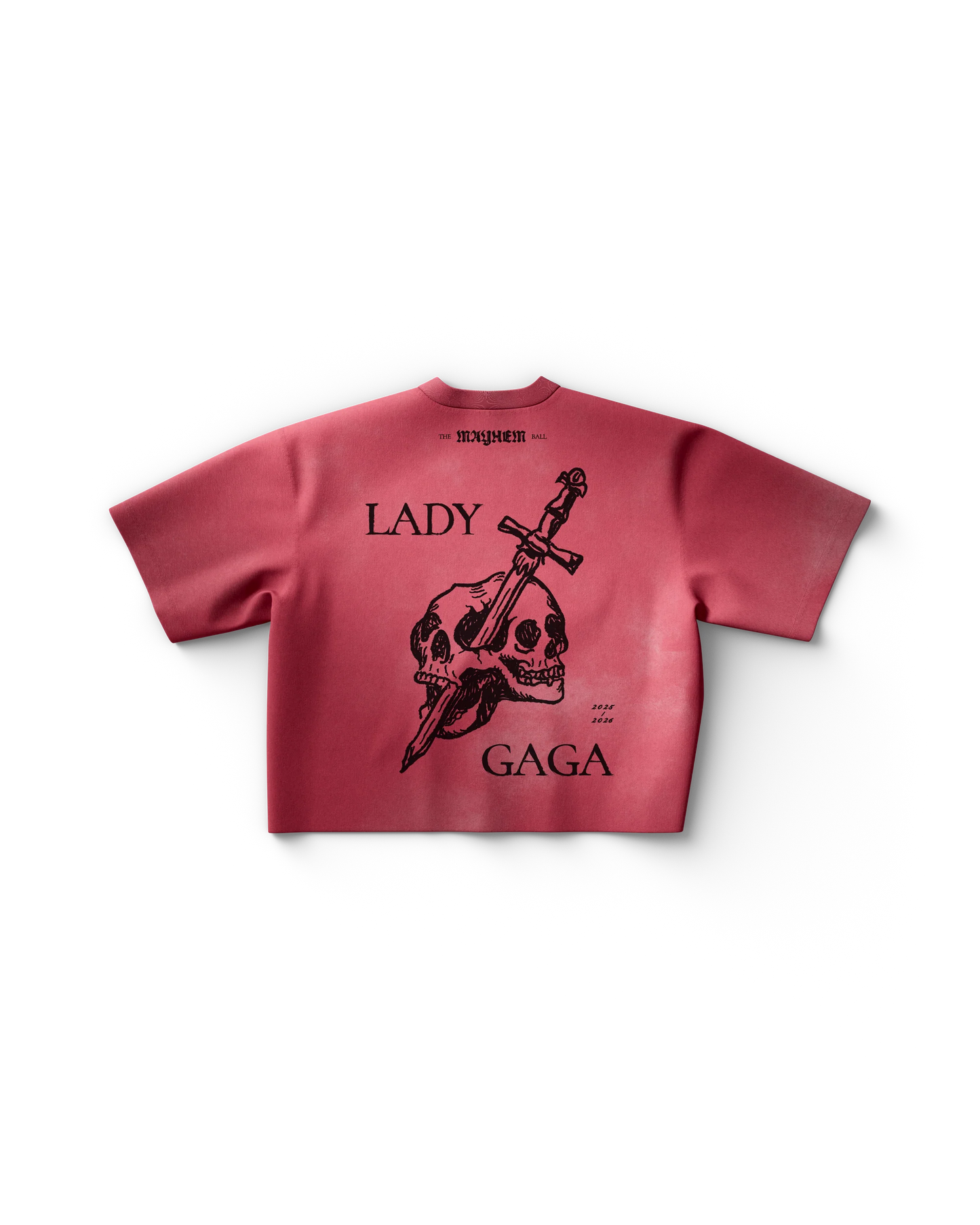 Lady Gaga Skull T-Shirt Official Merch