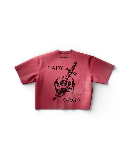 Lady Gaga Skull T-Shirt Official Merch